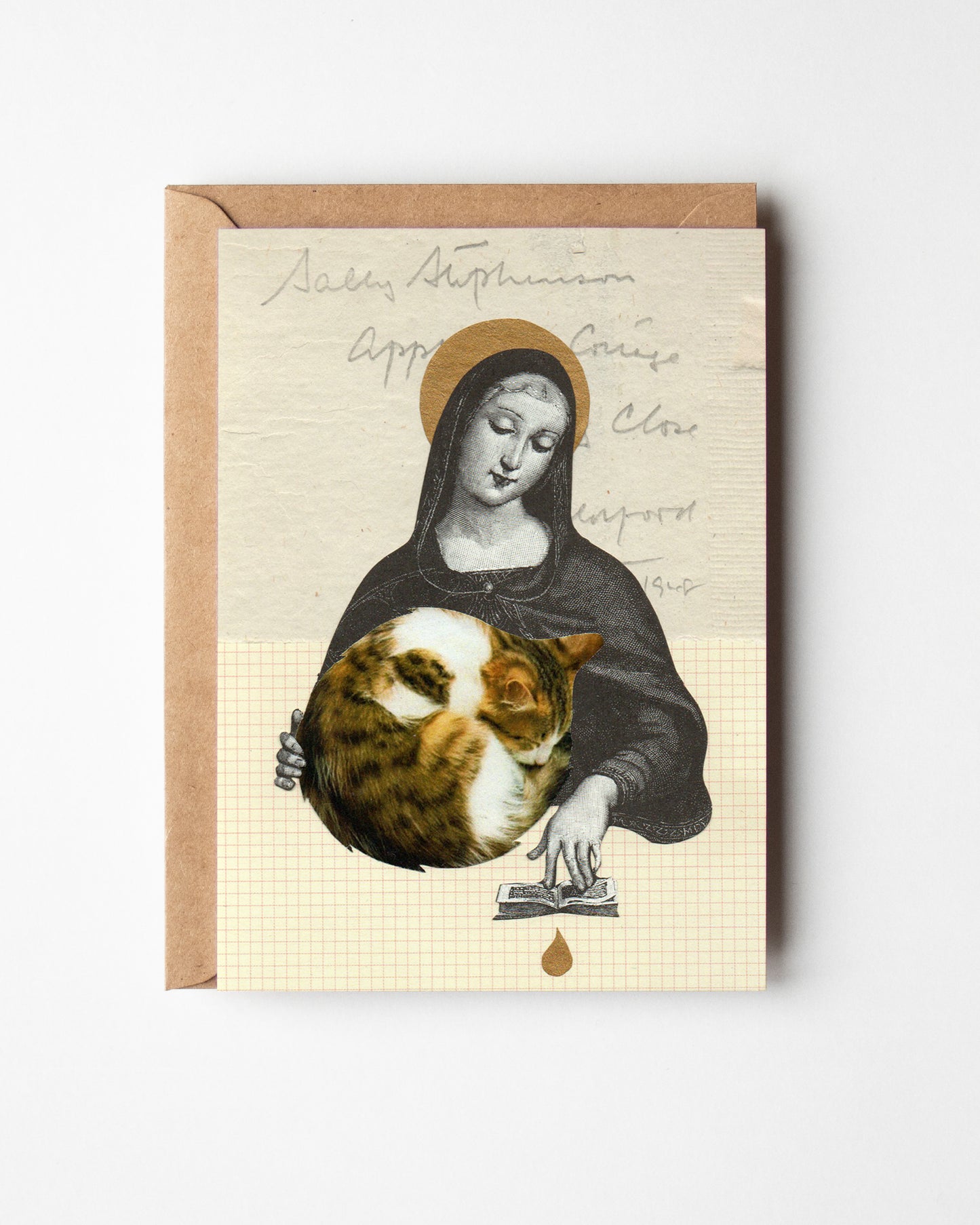 CAT WORSHIP CARD