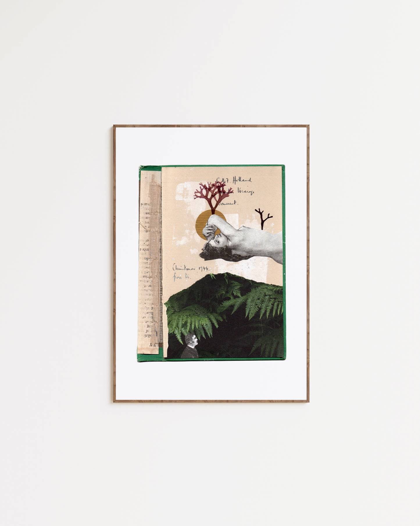 A WILD GODDESS ABOVE BOOK PRINT