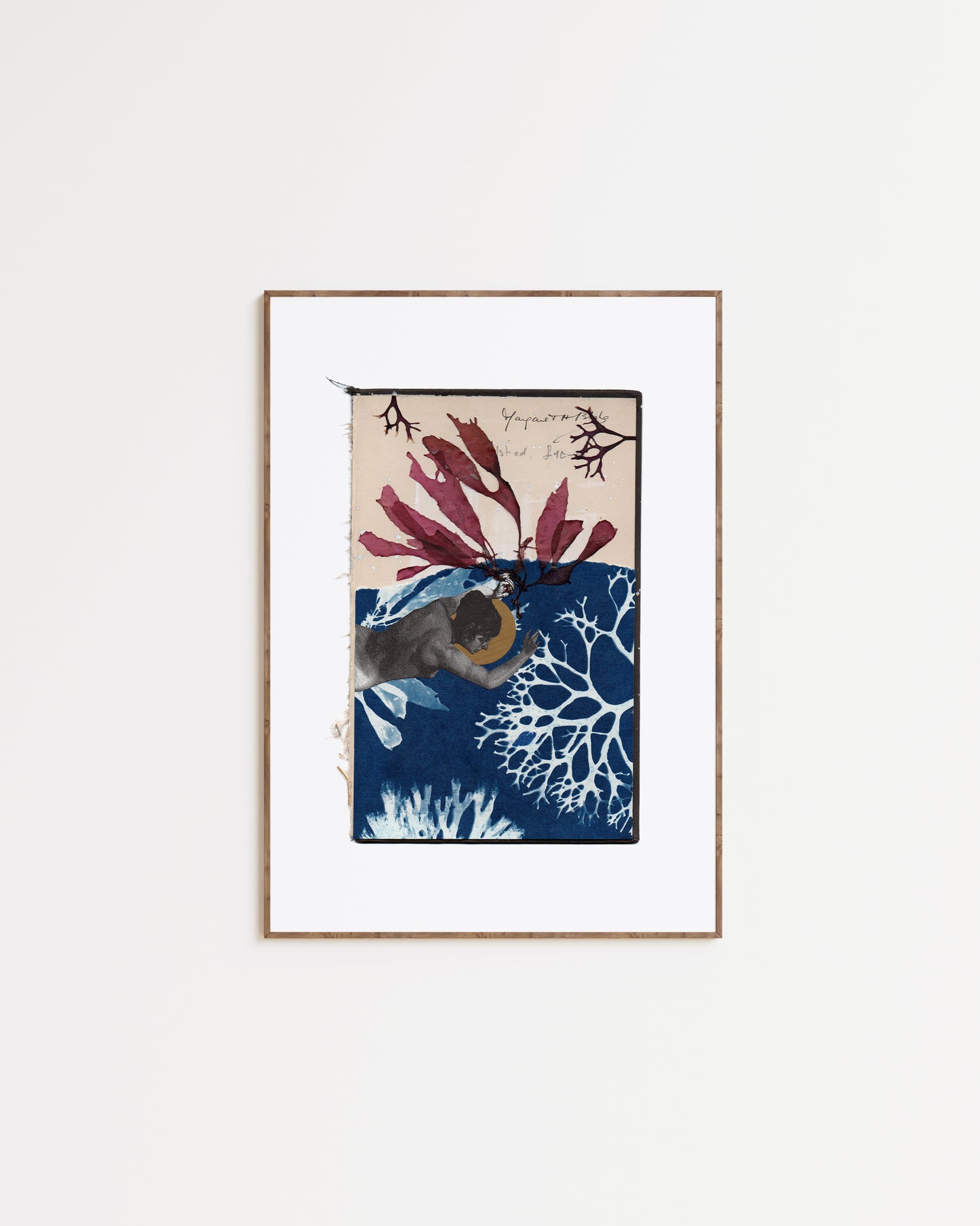 A WILD GODDESS BELOW BOOK PRINT