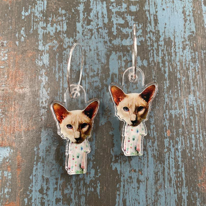 CACTUS SHIRT EARRINGS