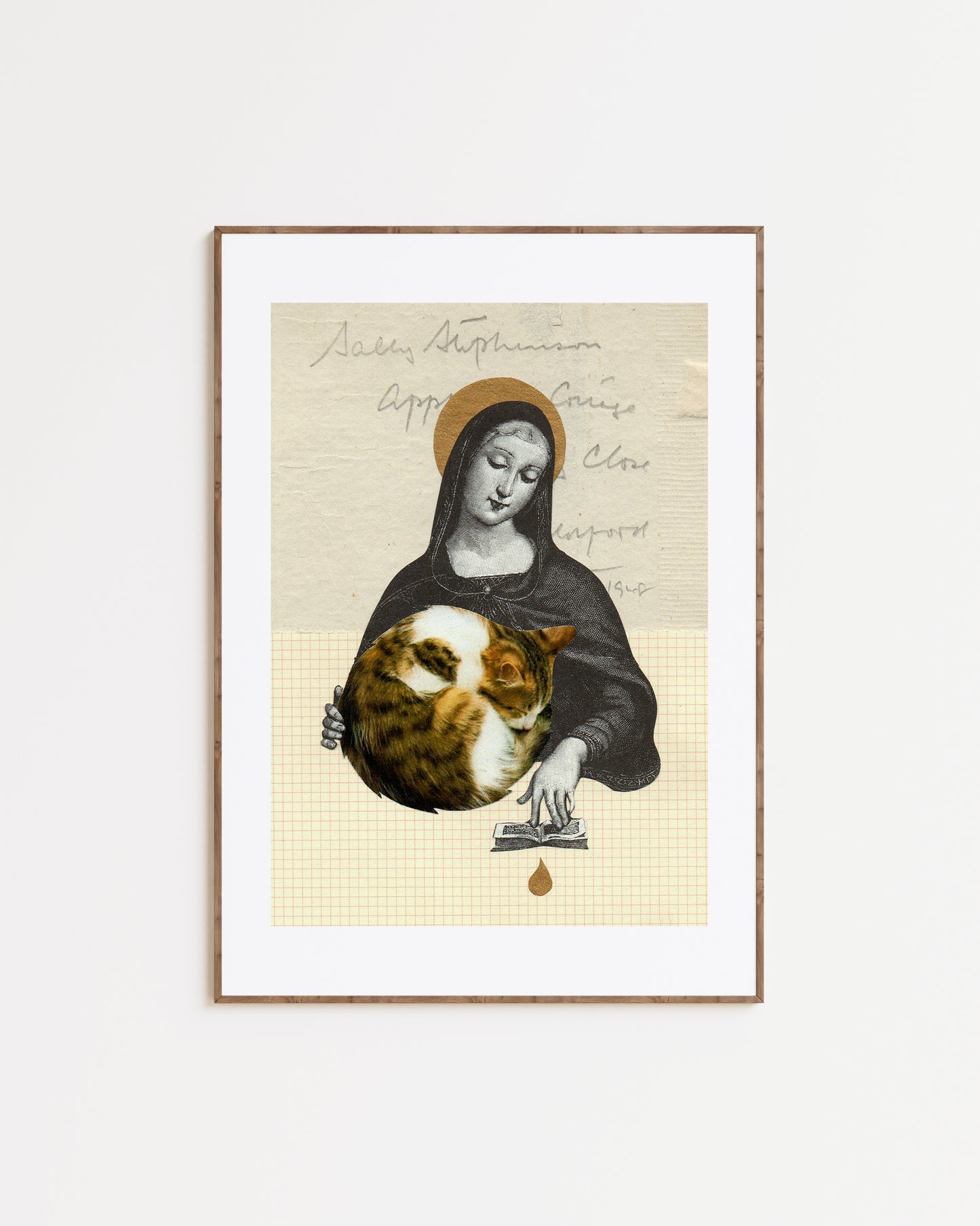 CAT WORSHIP PRINT