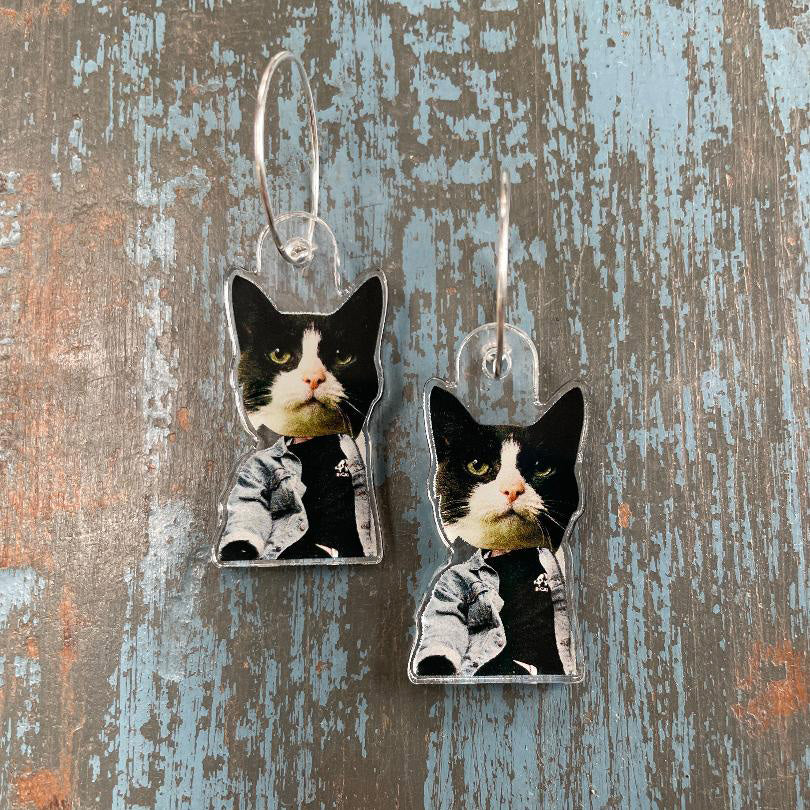 OZZY IS A PUNK EARRINGS