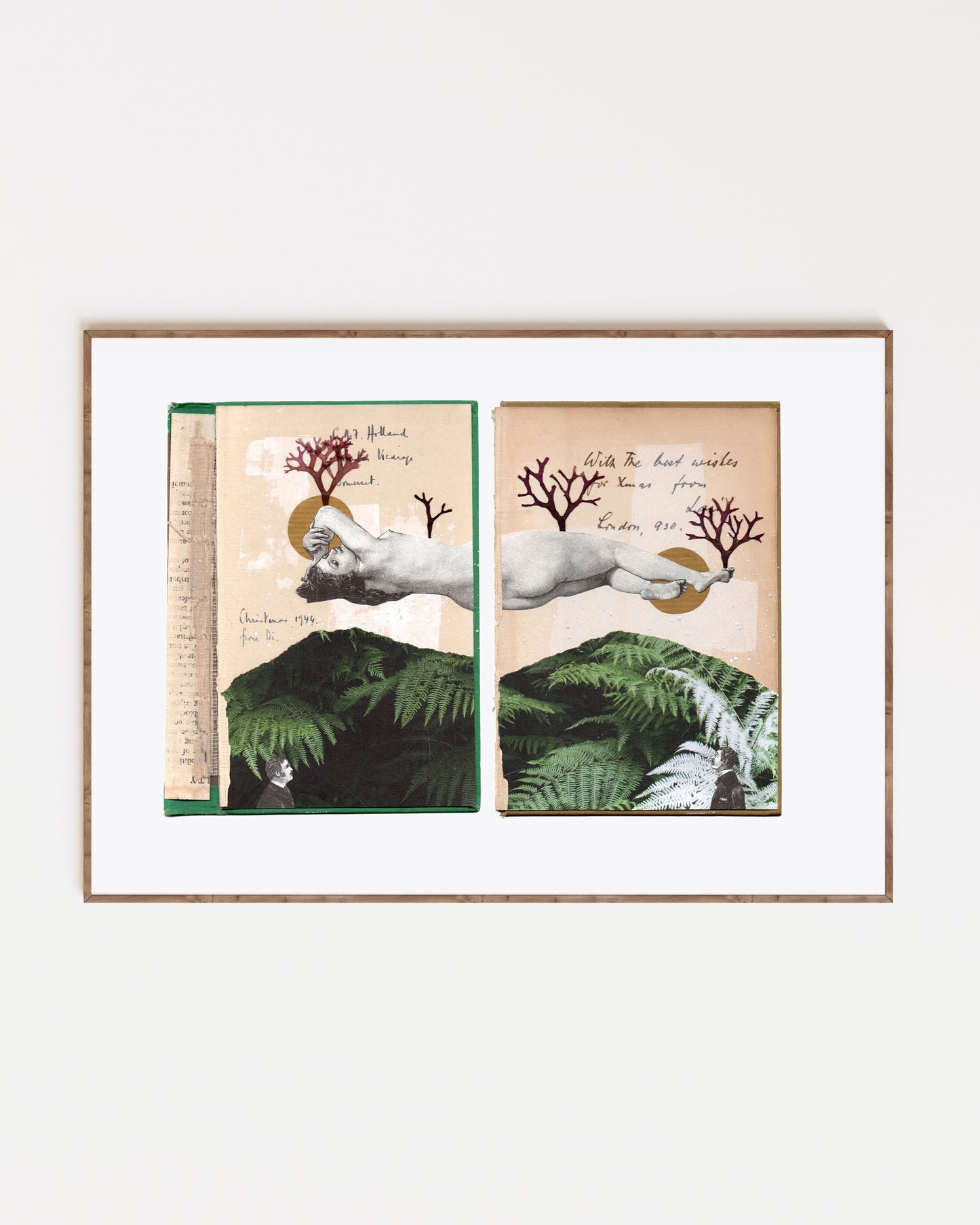 A WILD GODDESS ABOVE BOOK PRINT DOUBLE