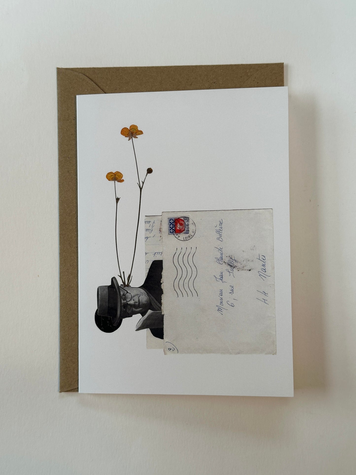 NATURE CREPT INTO VINCENTS EAR AND MADE HIS HEART BLOOM CARD