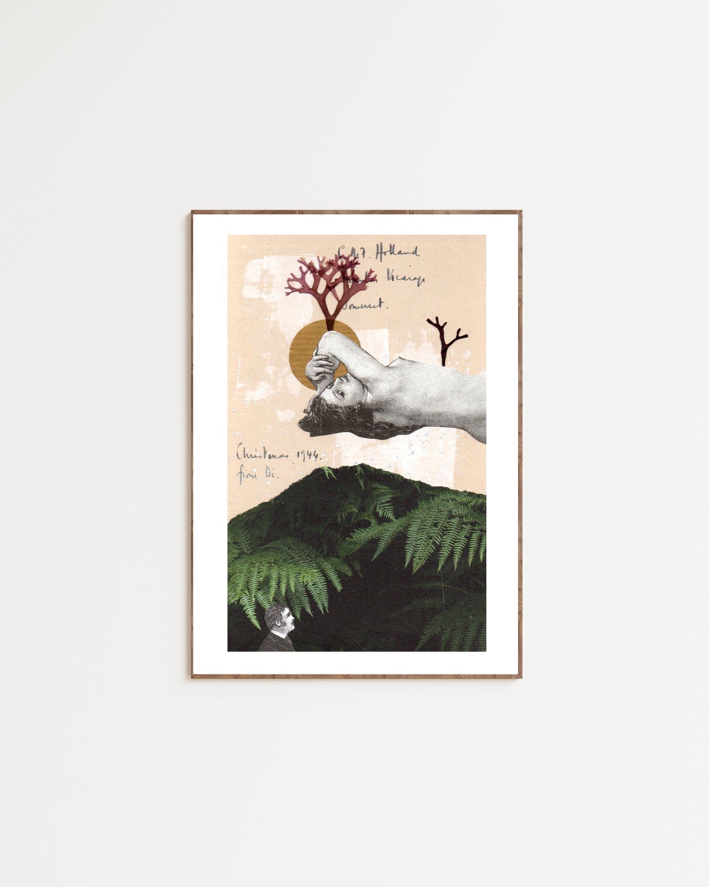 A WILD GODDESS ABOVE PRINT