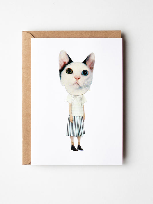 IF BOWIE WAS A CAT CARD