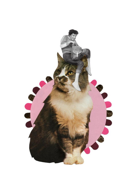 DARCY WAS ALWAYS UP TO NO GOOD PRINT
