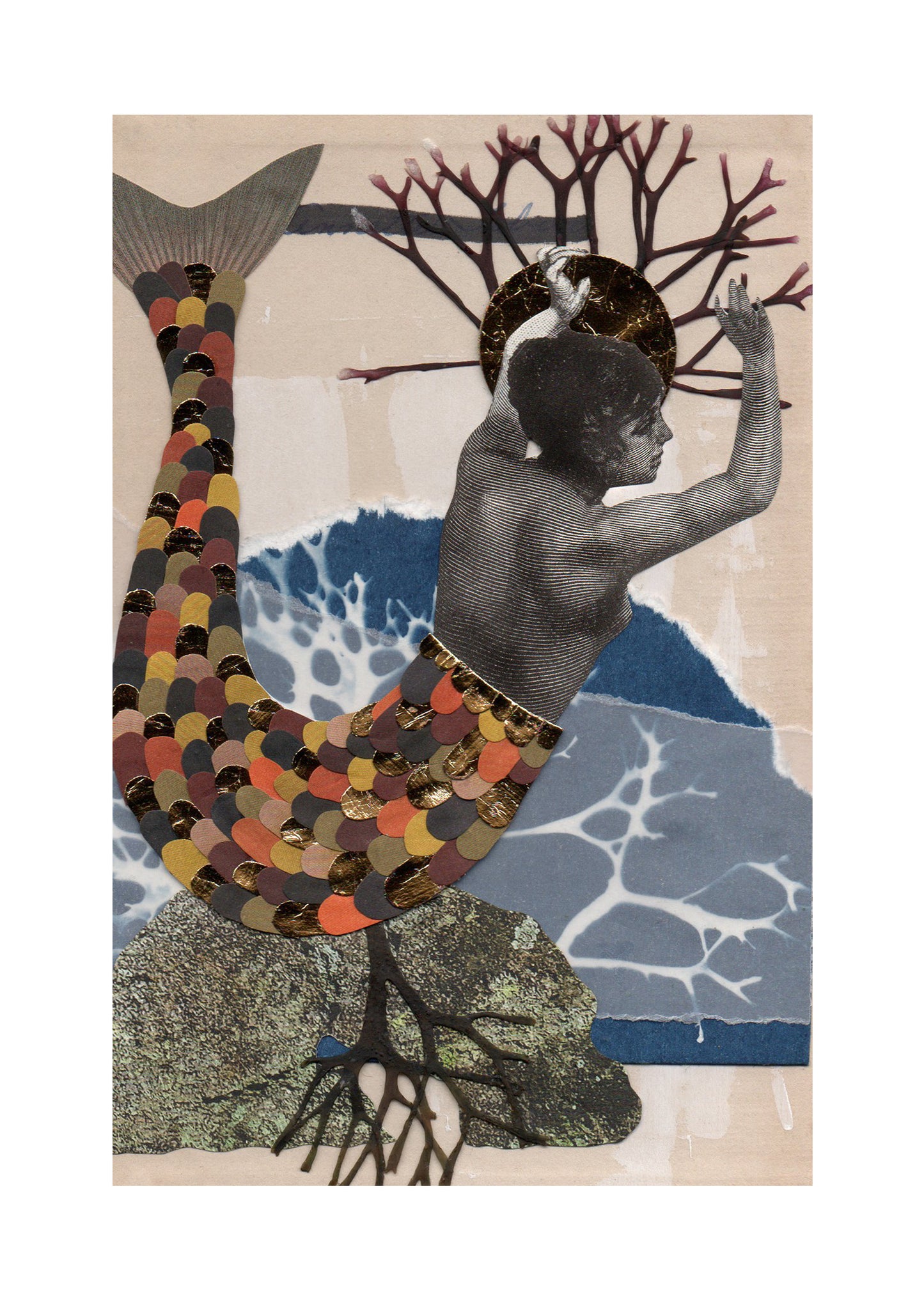 SHE CAME OUT OF THE BLUE PRINT