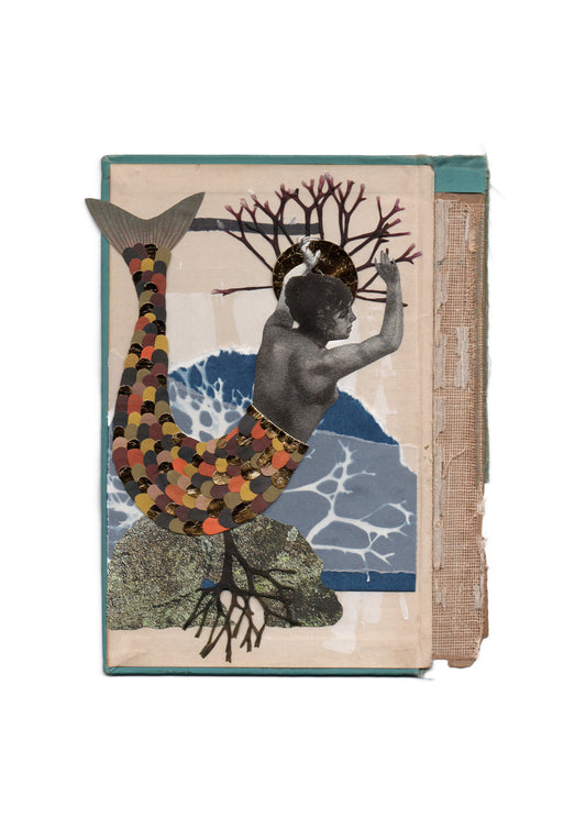 SHE CAME OUT OF THE BLUE BOOK PRINT